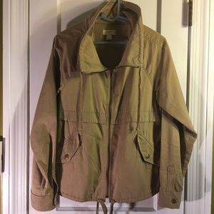 LOFT Adirondack Jacket, Khaki, Medium